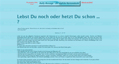 Desktop Screenshot of daily-message.de